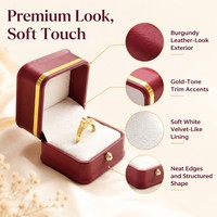 Großhandel Fabrik Schmuck-Geschenkbox mit individuellem Logo, Schmuckbox ODM OEM Unterstützung für Ring-, Ohrring-, Halsketten- und Armbandverpackungen