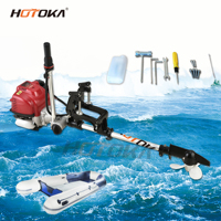 2.5HP GX35 1.5kw 4 temps bateau moteur hors-bord pêche bateau pneumatique avec moteur moteurs hors-bord marins