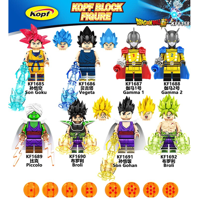 Dragon Ball Brickheadz Shop Lego Figures Lego Ideas Dragon Ball Z