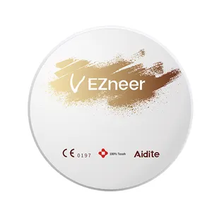 Aidite EZneer System 60% Matériau translucide De Lab Dentaire Porcelaine Facettes Dents Zircone Bloc Céramique