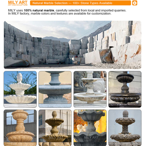 <span class=keywords><strong>Fontaine</strong></span> <span class=keywords><strong>de</strong></span> cheval en marbre blanc <span class=keywords><strong>de</strong></span> luxe Mily, sculptée à la main, pour extérieur, villa, <span class=keywords><strong>jardin</strong></span>, aménagement paysager, <span class=keywords><strong>fontaine</strong></span> en pierre personnalisée - Product Image 5