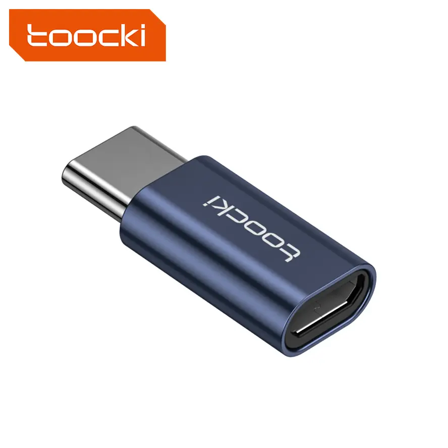 Toocki mini micro usb otg adapter usb otg adapter type c usb female to type c male connector adapter