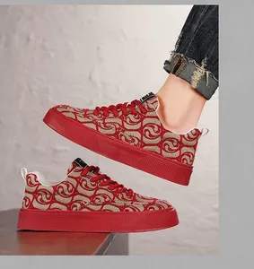 Nuove scarpe in tela con tessuto traspirante, casual e comode, scarpe in tela ispessite e stampate - Product Image 5