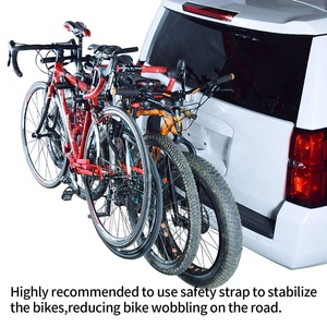 <span class=keywords><strong>Porte</strong></span>-vélos pliable pour 2 et 4 vélos, style mât, à fixer sur l'<span class=keywords><strong>attelage</strong></span>, pour minivans et camions - Product Image 4