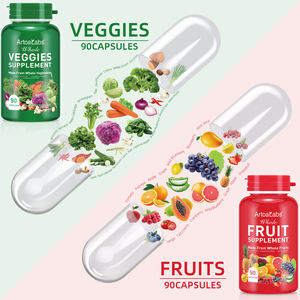 90 Capsules <span class=keywords><strong>Fruits</strong></span> 90 Capsules Veggie Superaliment Entier <span class=keywords><strong>Fruits</strong></span> Légumes Complément Alimentaire pour Femmes Hommes et Enfants - Product Image 2