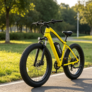 Vélo électrique original neuf pour hommes avec moteur à moyeu 48V500W, batterie au lithium 48V 10ah, vélo de montagne électrique 700c*35c, vélo électrique Fatbike - Product Image 1