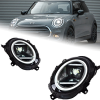 Feux de voiture pour Mini Cooper F55, lentille de projecteur de phare 2014-2022 F56 F57, phare de signalisation, phares LED, DRL, accessoires automobiles