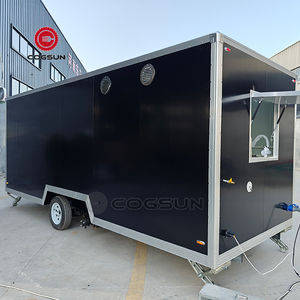 Carrito de Comida Móvil para Desayuno, Quiosco Móvil, Remolque de Comida, Puesto de Venta Ambulante con Equipamiento Completo, Caravana de Aperitivos - Product Image 2