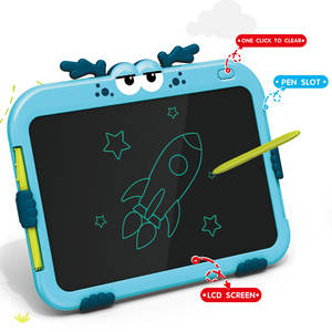 เด็กการศึกษาของเล่นซิลิโคนยางกัดศิลปะหัตถกรรม 10.5 นิ้วปริศนา LCD กระดานวาดภาพเขียนแท็บเล็ต LCD เขียนแท็บเล็ต - Product Image 1