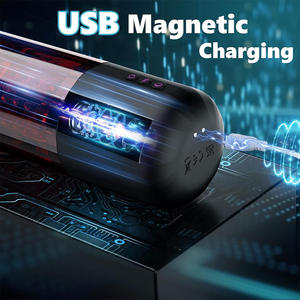 SY GM-325 Çift Titreşimli Teleskopik Elektrikli Erkek Mastürbatörü İleri Geri Hareketli Döner Otomatik Mastürbasyon Kupası Seks Oyuncağı - Product Image 4