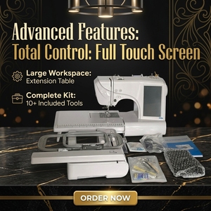 Lightweight Home Heavy Duty <b>Sewing</b> Machine, Dual-Use <b>Sewing</b> Embroidery Machine <b>for</b> Family Daily <b>Sewing</b> and Decoration - Product Image 2