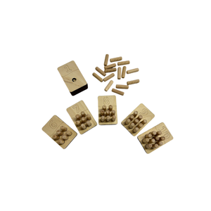 Tableau de comptage Montessori en bois avec chevilles et pompons – Jouet éducatif pour l'apprentissage des nombres et des quantités pour les tout-petits – Ensemble éducatif - Product Image 3