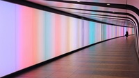 Écrans et signalétique numérique Eagerled, grands, petits, mini, écran LED transparent incurvé flexible avec personnalisation