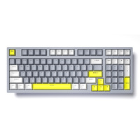 98 Keys Mixed Color Wired Mechanical Keyboard FV-K98 Computer Hardware & Software RGB Gaming Keyboardfor Tablet Gamer