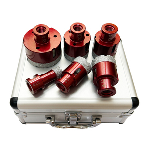 Kim cương lõi khoan <span class=keywords><strong>Bit</strong></span> <span class=keywords><strong>Kit</strong></span> M14 Ren Lỗ SAW Set cho sứ gạch Gốm Đá Cẩm Thạch gạch Granite đá - Product Image 1