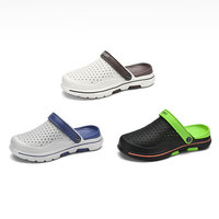 Femmes à la mode été plage jardin chaussures de sport épais deux pièces semelle EVA Injection sabots anti-dérapant doux plate-forme respirant