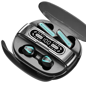 Gadgets Electronic M56 Power Bank 2000mAh Charger Box IPX7 Couple Headset Gaming Wireless Earphone Waterproof M21 M22 Headphones