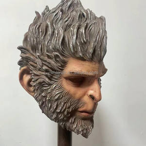 Wukong หน้ากากยางสำหรับตัวละครในเกมฮาโลวีน, หน้ากากลิงเล่นเกม - Product Image 6