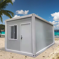 Conteneur de stockage en acier démontable avec porte battante 8ft 12ft 16ft 20ft Solution de stockage modulaire