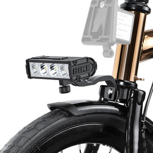 <span class=keywords><strong>Luz</strong></span> Delantera para <span class=keywords><strong>Bicicleta</strong></span> PTGE Modelo 015 Súper Brillante de 10,000 <span class=keywords><strong>Lúmenes</strong></span>, 4 Modos, Aluminio, Recargable por USB, <span class=keywords><strong>Luz</strong></span> para Manillar LED, Resistente al Agua IPX5 - Product Image 6