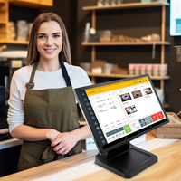 Tablette POS de bureau pour restaurants fast-food pharmacie vente au détail et rendez-vous clinique double SIM
