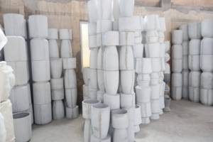 <span class=keywords><strong>Maceta</strong></span> de arcilla de magnesio moderna Simple de lujo ligera decoración del hogar de fondo ancho de <span class=keywords><strong>cilindro</strong></span> recto - Product Image 6