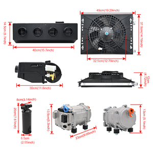 <span class=keywords><strong>ชุด</strong></span>ติดตั้งแอร์รถยนต์ใต้คอนโซล ยูนิเวอร์แซล 12V 24V รุ่นใหม่ ความเย็น 2600 วัตต์ กำลังไฟ 600-800 วัตต์ สำหรับ<span class=keywords><strong>รถยนต์</strong></span> จอดรถยนต์ - Product Image 5