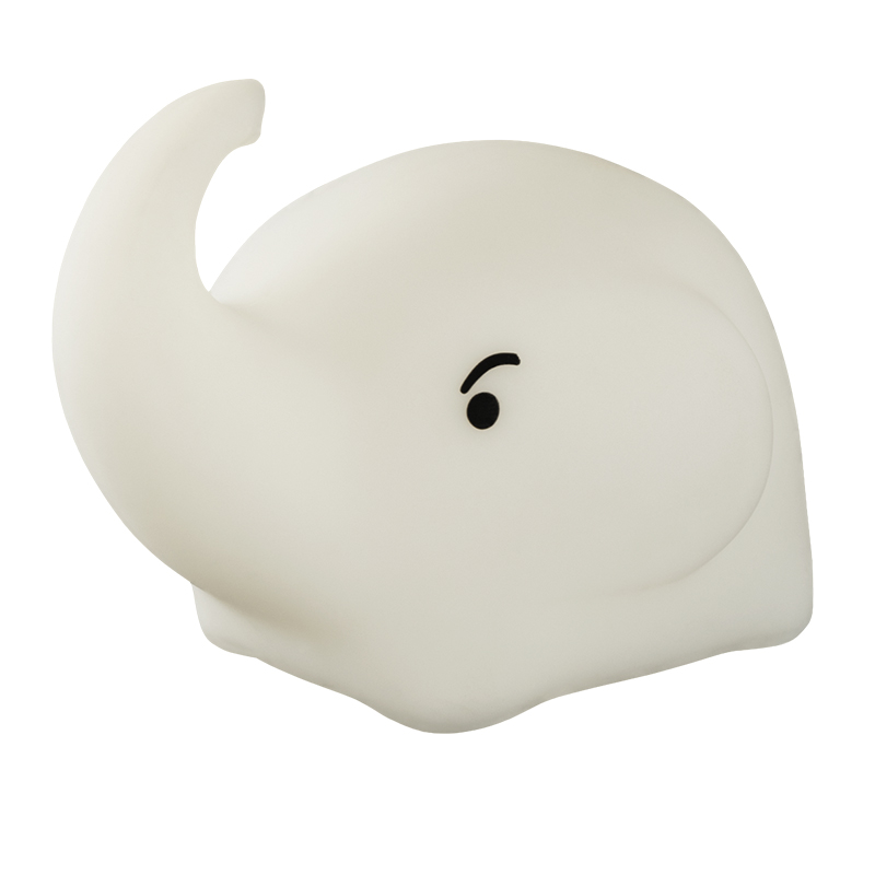 Bathtime Fun Learning Education Toys baby bath toys Hot Sale Cute elephant bathtub Baby toy silicone Decorative Mini Night lamp
