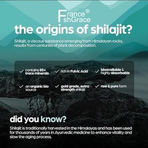 Nuevo Suplemento de Shilajit, 90 Cápsulas, Suplemento Dietético para la Salud de Mujeres y Hombres, Cápsulas de Extracto de Planta de Shilajit - Product Image 5