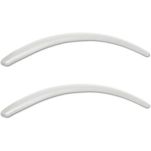 Alera NRAP06 Coussinets de remplacement blancs pour bras, 1 paire, pour meubles de la série Neratoli - Product Image 1
