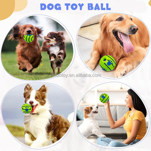 Palla da Gioco Classica Verde per Cani, Giocattolo Interattivo Rotolante da Masticare per Alleviare l'Ansia, Prevenire l'Obesità e Favorire il Rapporto Divertente - Product Image 4