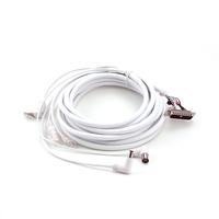 Comark RJ45 LAN Cable de conexión Ethernet Cat5e Cat6 de extensión del divisor de Flexible de la espiral del tubo de manguera de Cable de red