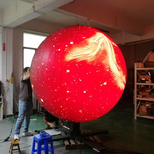 Pantallas LED esféricas de tamaño personalizado P2.5, P3, P4 con pantallas de visualización esféricas 3D - Product Image 2