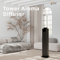 Diffuseur d'arômes électrique automatique sans eau de 1000 ml pour usage commercial et domestique, diffuseur d'huiles essentielles intelligent pour hôtel