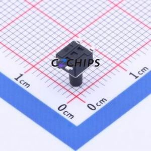 GT-TC074E-H070-L1 Tactile Switch SMD-4P,4.5x4.5mm Switch Single Pole Single Throw Round Button 1.3N Vertical Mount - Product Image 2