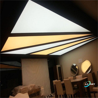 Usine Plafonds Suspendus Msd Rétro-Éclairé Film Faux Techo Pvc Plafon Led Plafond pour Dubaï En Gros