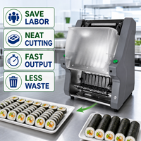 Machine à découper les rouleaux de sushi automatique MR350, équipement de découpe de maki pour petits rouleaux