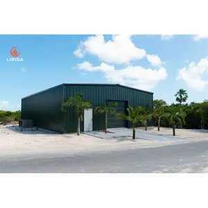 2023 Industrial Workshop Shed Big Prefab House Steel Structure Warehouse