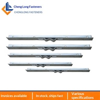 Anneau en fer galvanisé à chaud pour accessoires de communication, câble optique, ligne électrique aérienne, câble de tirage, anneau en fer plat, Chine