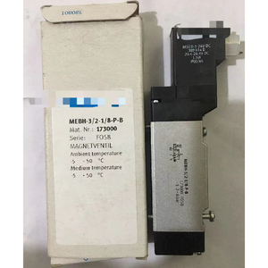 Válvula Solenoide MEBH-<span class=keywords><strong>3</strong></span>/2-1/8-Pwbr-B 173000 MEBH3218PB Nueva Envío Rápido - Product Image 1