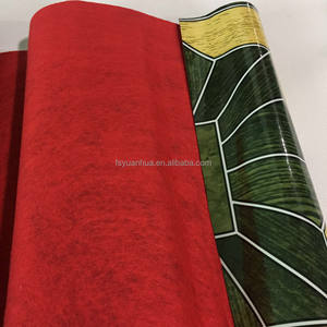 Rollo de suelo de PVC de gran venta, esponja de vinilo comercial antideslizante de cuero con parte trasera de fieltro para cocina, escuela, sala de estar - Product Image 6