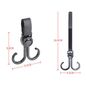 Crochet de poussette pour bébé aidant la maman légère à transporter des articles de magasinage lourds Crochet d'accessoire de vélo Crochets robustes - Product Image 2