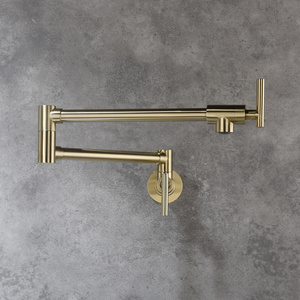 Grifo Mezclador de Cocina DB, Montaje en Pared, Giratorio, Agua Fría y Caliente, Diseño Moderno, Llenador de Ollas con Función Plegable - Product Image 5