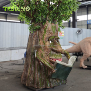 Personalizable 3,5 metros <span class=keywords><strong>de</strong></span> altura interior Animatronic árbol parlante hecho esponja <span class=keywords><strong>de</strong></span> Metal para centros comerciales espacios públicos casas <span class=keywords><strong>de</strong></span> juegos - Product Image 1