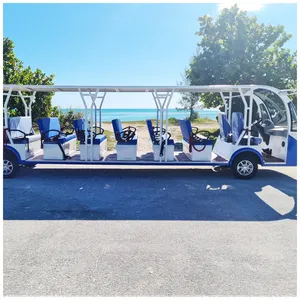 23 Seat Electric Shuttle Bus 72V Lithium City Electric Shuttle Bus For Sale