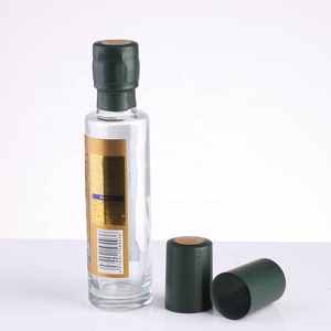 Cápsula de Vedação Termoencolhível de PVC Verde Escuro para Garrafas de Azeite, para Vedação e Proteção Contra Violação - Product Image 1