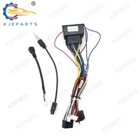 Adaptateur voiture 44 broches pour lecteur DVD Android Câble de câblage personnalisé avec boîtier Canbus pour Opel Cheferlet Cruzes