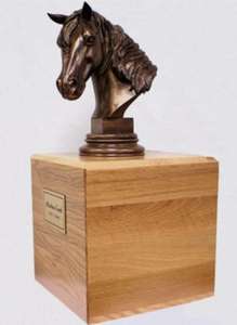 โกศเผาศพทำจากไม้สำหรับขี้เถ้าม้าเป็นมิตรกับสิ่งแวดล้อม - Product Image 3