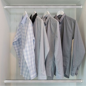 Raccords de meubles Quincaillerie Tube de garde-robe Armoire tringles à suspendre - Product Image 6