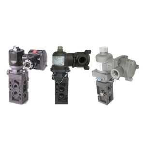 Válvula Solenoide de Control Neumático de Acero Inoxidable de 4 Vías con Montaje Namur, Serie MK15G de Japón - Product Image 1